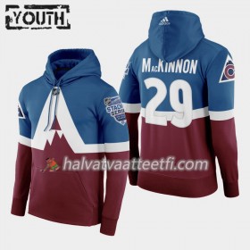 Lasten NHL Colorado Avalanche Nathan Mackinnon 29 2020 Stadium Series Pullover Hooded Sweatshirt